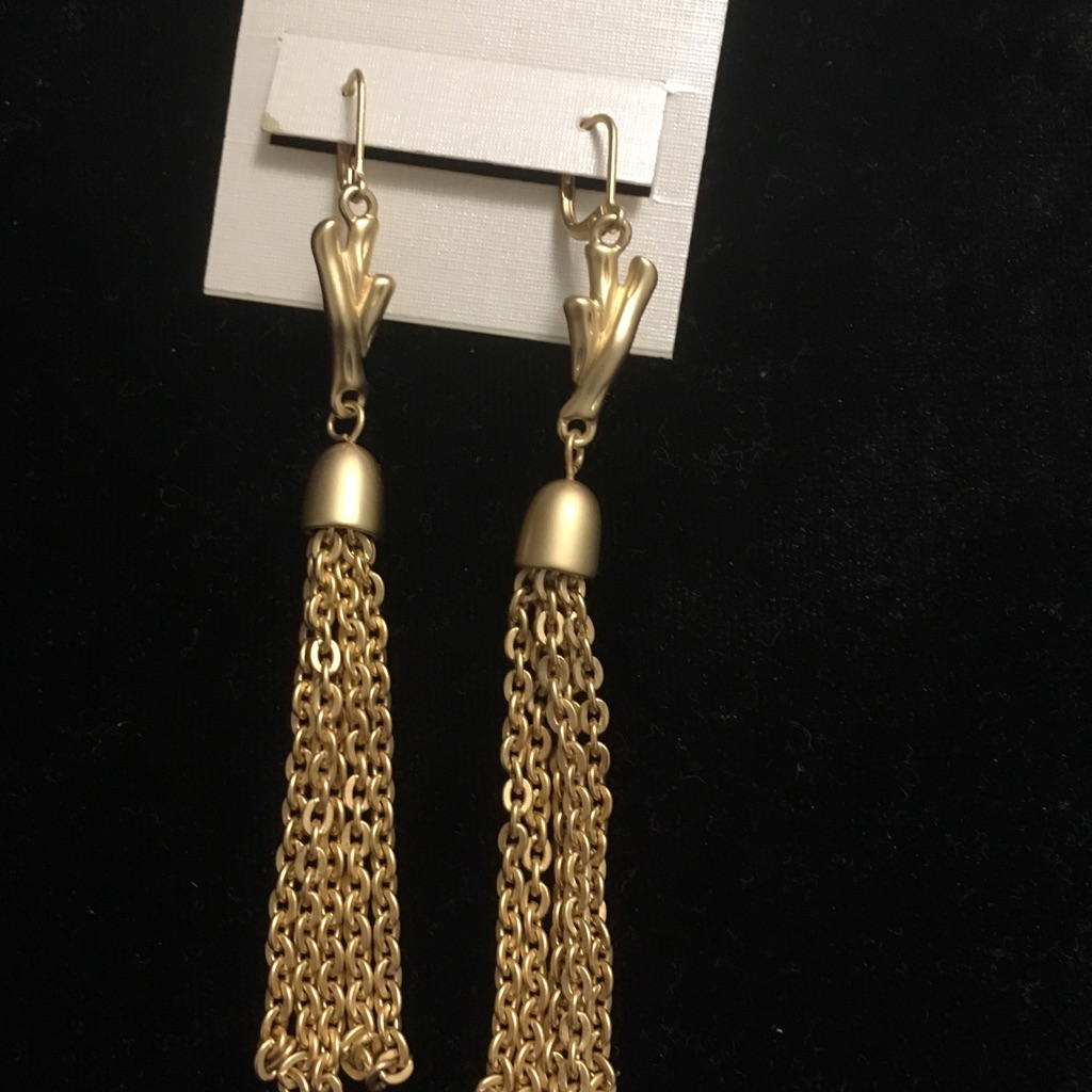 Tahari Tassel Earrings